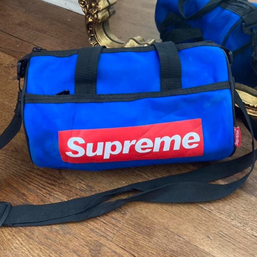 10” supreme duffel bag